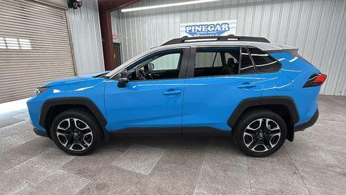 Blue Flame/Ice Edge Roof 2019 Toyota RAV4 Adventure