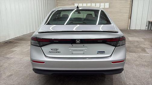 Solar Silver Metallic 2026 Honda Accord Hybrid Sport