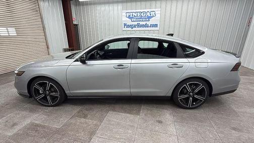 Solar Silver Metallic 2026 Honda Accord Hybrid Sport