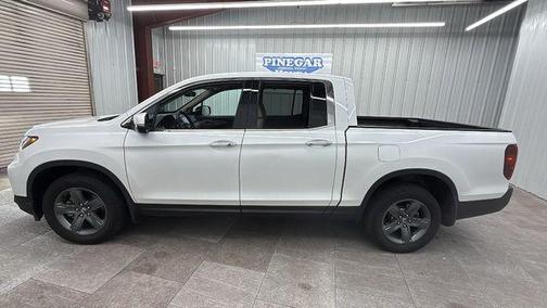 Platinum White Pearl 2023 Honda Ridgeline RTL-E