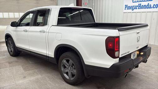 Platinum White Pearl 2023 Honda Ridgeline RTL-E