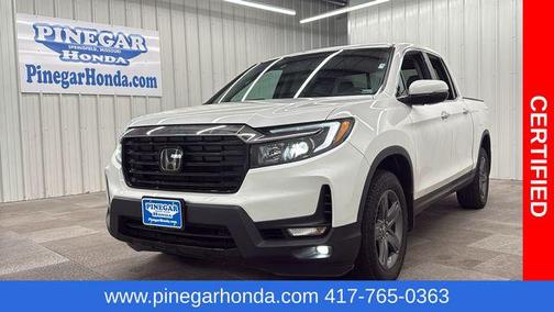 Platinum White Pearl 2023 Honda Ridgeline RTL-E