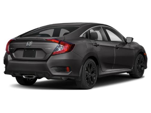 Modern Steel Metallic 2021 Honda Civic Sport