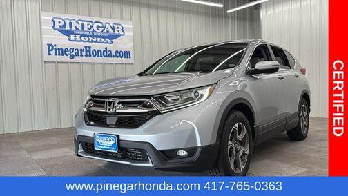 Lunar Silver Metallic 2018 Honda CR-V EX-L