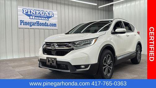White Diamond Pearl 2018 Honda CR-V Touring