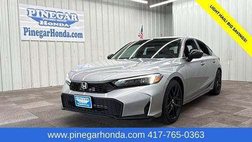 Solar Silver Metallic 2026 Honda Civic Sport