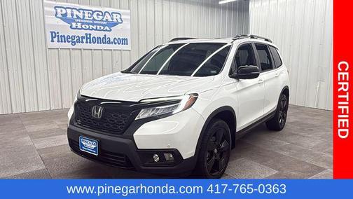 Platinum White Pearl 2021 Honda Passport AWD Elite