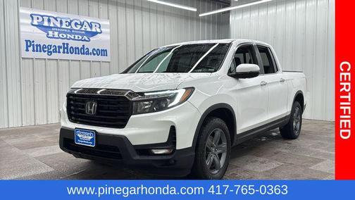 Platinum White Pearl 2023 Honda Ridgeline RTL-E