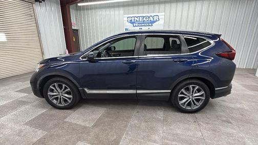 Obsidian Blue Pearl 2020 Honda CR-V AWD Touring