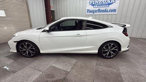 White Orchid Pearl 2018 Honda Civic Si