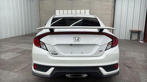 White Orchid Pearl 2018 Honda Civic Si