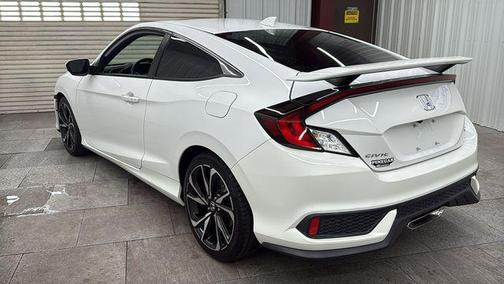 White Orchid Pearl 2018 Honda Civic Si