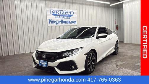 White Orchid Pearl 2018 Honda Civic Si