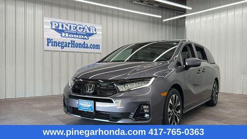 Modern Steel Metallic 2026 Honda Odyssey Elite