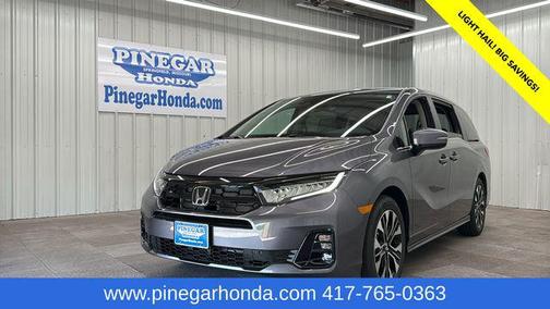Modern Steel Metallic 2026 Honda Odyssey Elite