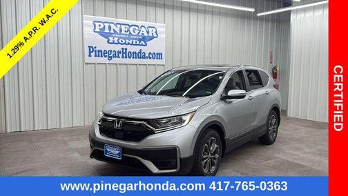 Lunar Silver Metallic 2021 Honda CR-V 2WD EX-L