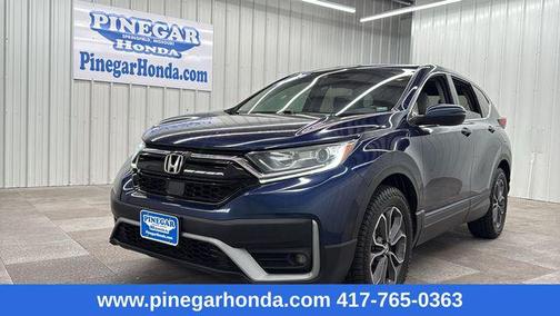 Obsidian Blue Pearl 2020 Honda CR-V AWD EX