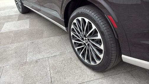 Galaxy Maroon Pearl 2026 Hyundai Palisade Hybrid Calligraphy