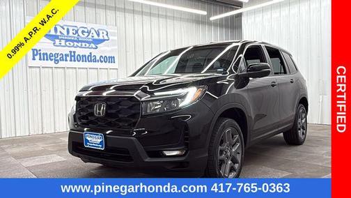 Crystal Black Pearl 2023 Honda Passport AWD EX-L