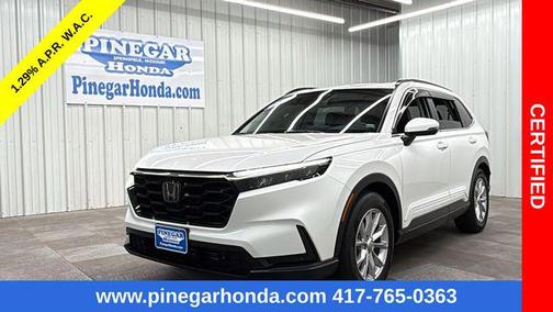 Platinum White Pearl 2024 Honda CR-V EX-L 2WD