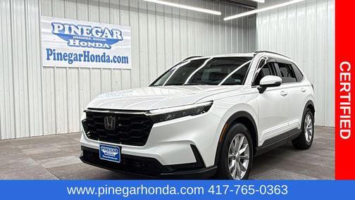 Platinum White Pearl 2024 Honda CR-V EX-L 2WD