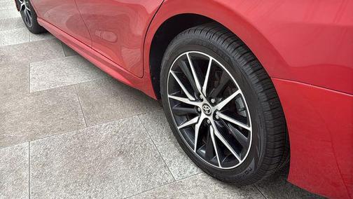 Supersonic Red 2021 Toyota Camry SE