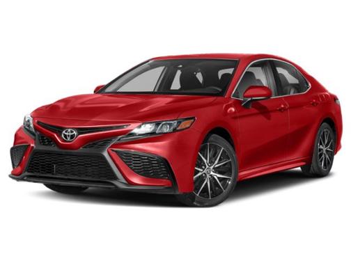 Supersonic Red 2021 Toyota Camry SE
