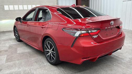 Supersonic Red 2021 Toyota Camry SE