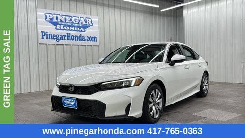 Platinum White Pearl 2026 Honda Civic LX