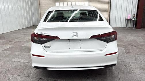 Platinum White Pearl 2026 Honda Civic LX