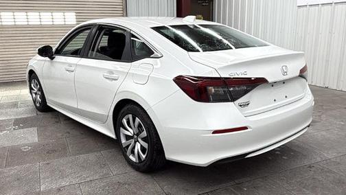 Platinum White Pearl 2026 Honda Civic LX