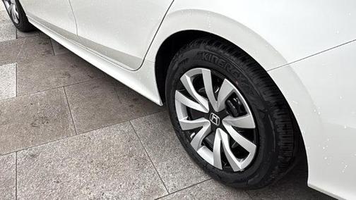 Platinum White Pearl 2026 Honda Civic LX