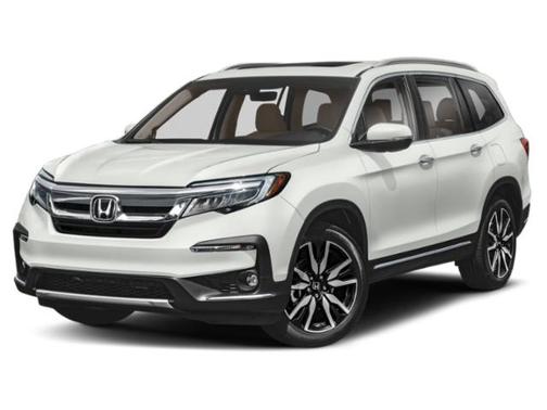 Platinum White Pearl 2021 Honda Pilot Touring 8-Passenger