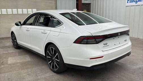 Platinum White Pearl 2026 Honda Accord Hybrid Touring