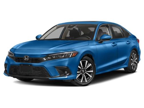Aegean Blue Metallic 2024 Honda Civic EX