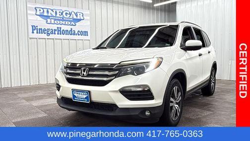 White Diamond Pearl 2017 Honda Pilot EX-L