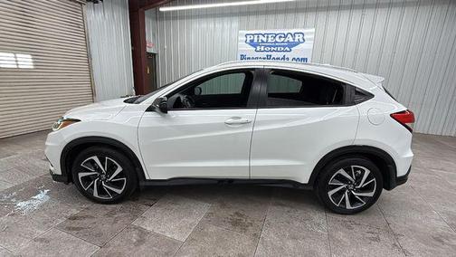 Platinum White Pearl 2019 Honda HR-V Sport