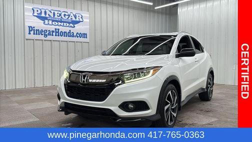 Platinum White Pearl 2019 Honda HR-V Sport
