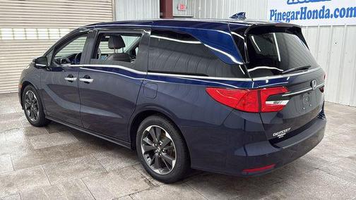 Obsidian Blue Pearl 2023 Honda Odyssey Elite