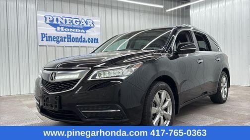 Crystal Black Pearl 2016 Acura MDX 3.5L w/Advance Package