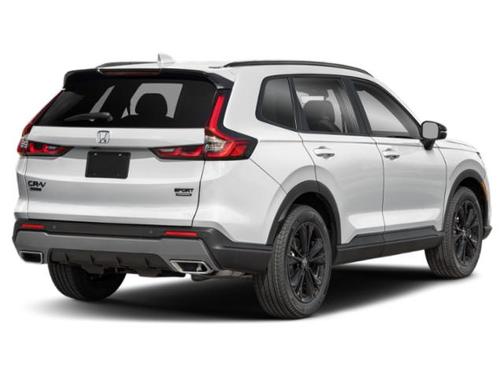 Platinum White Pearl 2026 Honda CR-V Hybrid Sport Touring AWD