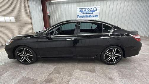 Crystal Black Pearl 2017 Honda Accord Touring V6