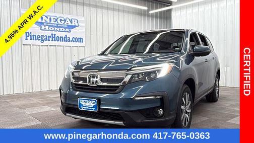 Steel Sapphire Metallic 2020 Honda Pilot 2WD EX