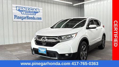 Platinum White Pearl 2019 Honda CR-V EX-L