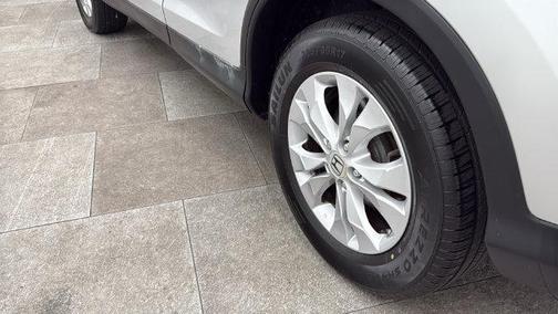 Alabaster Silver Metallic 2013 Honda CR-V EX