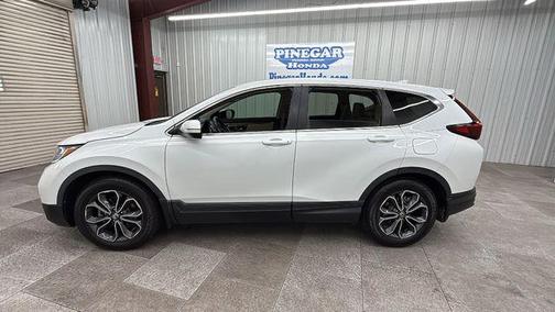 Platinum White Pearl 2021 Honda CR-V 2WD EX-L