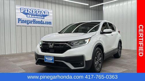 Platinum White Pearl 2021 Honda CR-V 2WD EX-L