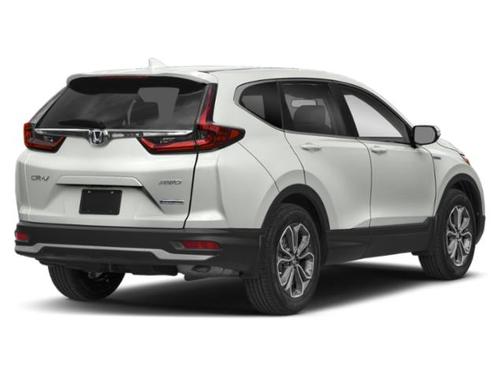 Platinum White Pearl 2020 Honda CR-V Hybrid EX-L