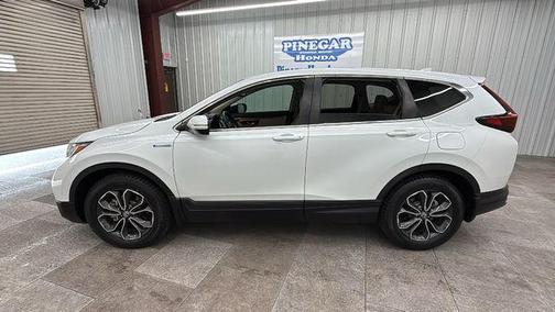 Platinum White Pearl 2020 Honda CR-V Hybrid EX-L