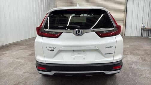Platinum White Pearl 2020 Honda CR-V Hybrid EX-L